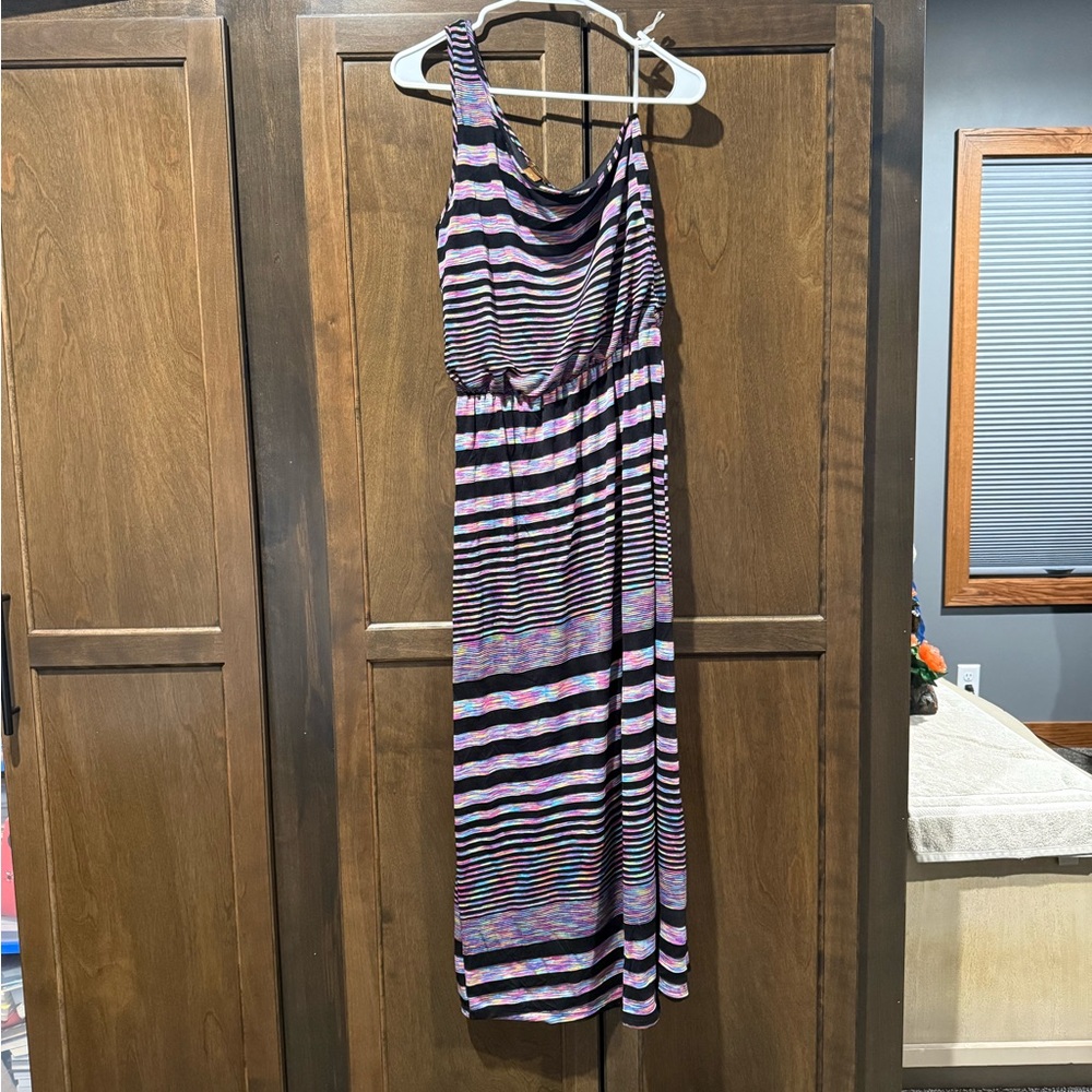 Striped Maxi Dress